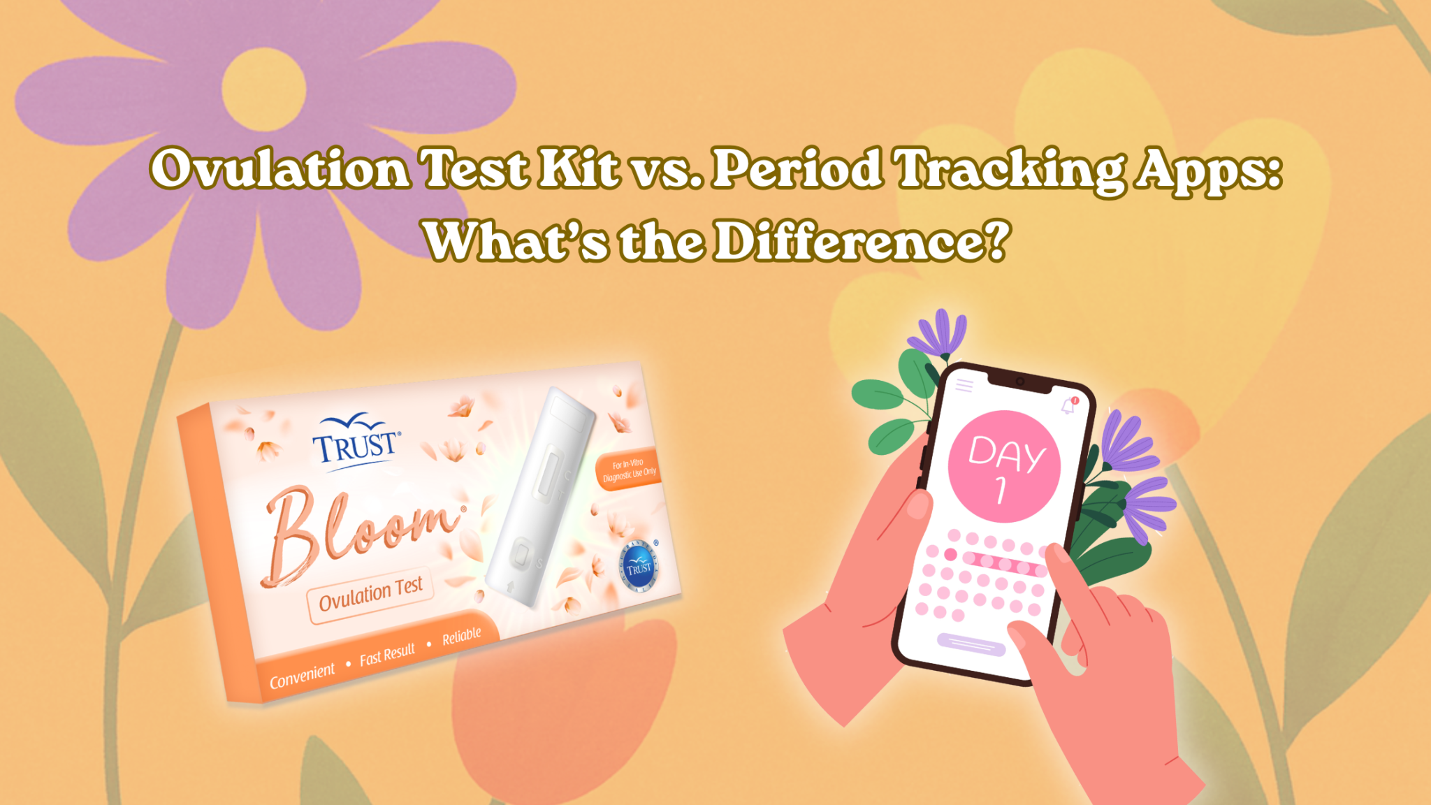 Ovulation Test Kit vs. Period Tracking Apps: What’s the Difference ...